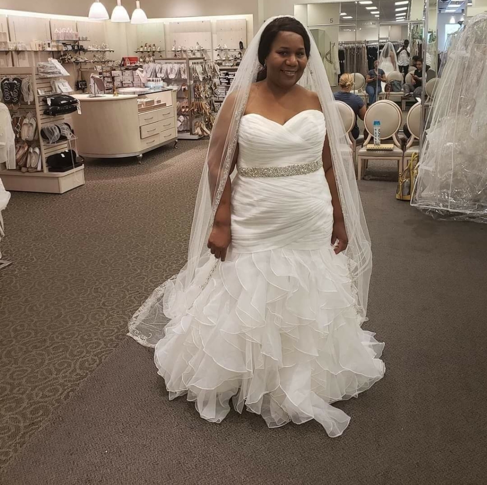 Brand new wedding dress from David's bridal.